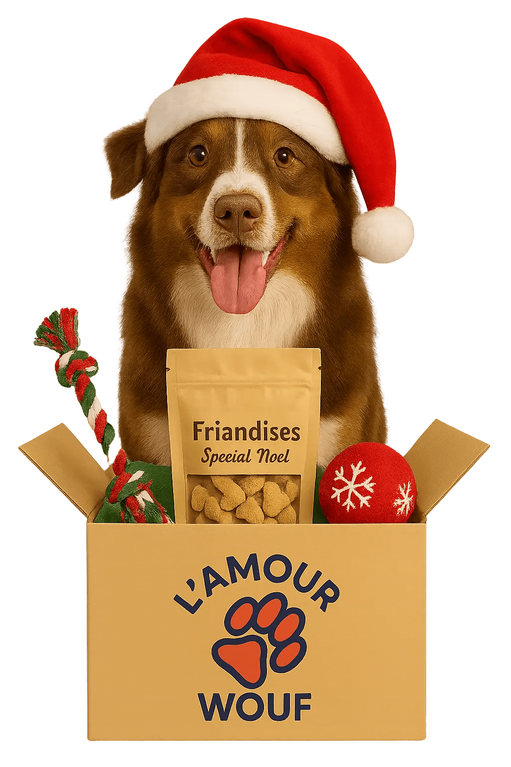 BOX DE NOËL WOUF - L'Amour Wouf